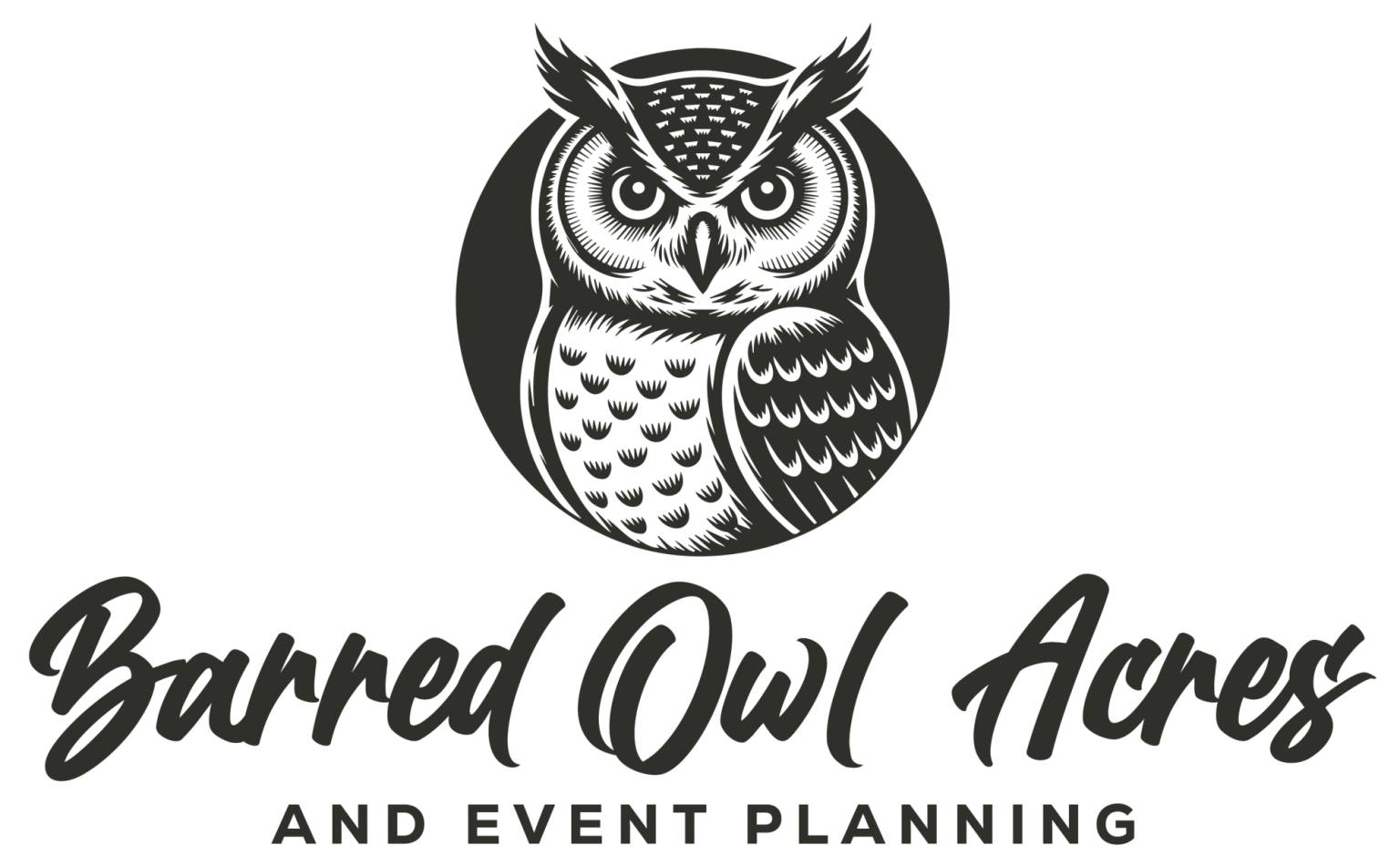 Barred Owl Acres and Event Planning Logo